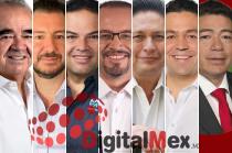 Maurilio Hernández, Elías Rescala, Enrique Vargas, Omar Ortega, Sergio García Sosa, Guillermo Zamacona, Miguel Zámano Peralta