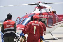 El menor de tres años presentaba quemaduras en el 37 por ciento de su cuerpo y fue movilizado desde el AIFA hacia un hospital especializado en la Ciudad de México.