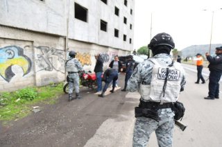Elementos de seguridad de los tres órdenes de gobierno participan en el Operativo Otomí.