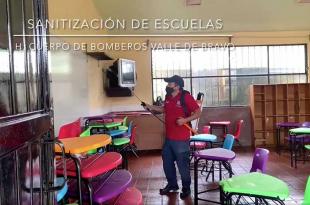 Intensifican medidas de salud e higiene, previo regreso a clases en #ValleDeBravo