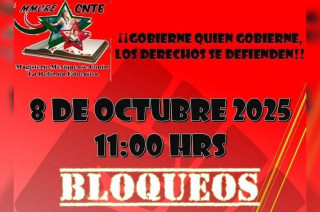 A partir de las 11:00 horas, se prevén manifestaciones simultáneas en distintas zonas del Estado de México y la Ciudad de México.