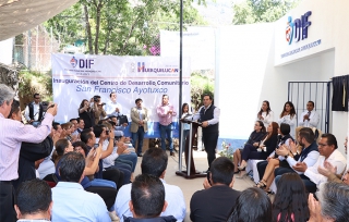 Inauguran Centro Comunitario en Huixquilucan