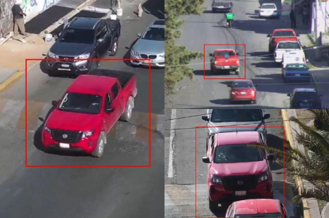 Cámaras del C5 del Estado de México permitieron detectar y dar seguimiento en tiempo real a la camioneta