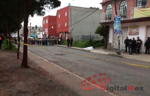 Matan a un hombre a balazos en San Pedro Totoltepec en Toluca