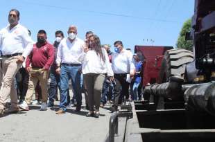 El alcalde Fernando Vilchis Contreras encabezó el inicio de los trabajos con la Fénix “Ohtli”