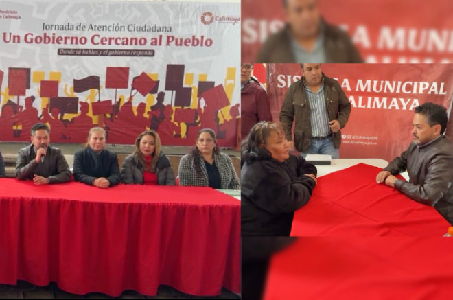 Omar Sánchez Velázquez en la Jornada de Atención Ciudadana