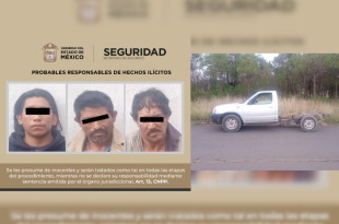 Detenidos por robo y delitos contra la salud en Edoméx
