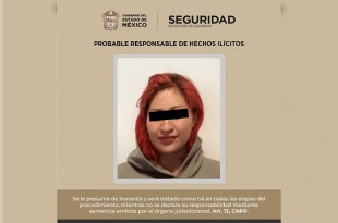 Tras la intervención de los policías estatales, fue arrestada.