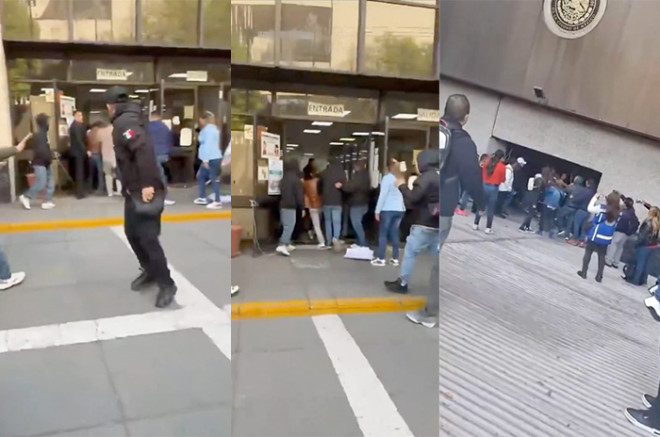 El movimiento se vio interrumpido por un enfrentamiento con un presunto grupo de choque mientras exigían elecciones sindicales libres y transparentes.