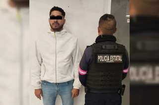 El detenido, de nacionalidad extranjera, fue trasladado al Ministerio Público en Lerma