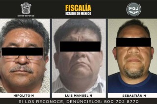 Los probables implicados fueron ingresados al Centro Penitenciario y de Reinserción Social de Texcoco.