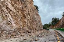 El tramo afectado se ubica entre el kilómetro 16+800 y el 17+200, en dirección a Toluca