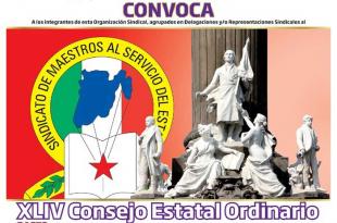 Convocatoria para participar en el XLIV Consejo Estatal Ordinario