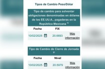 La imposición del 25% a las importaciones de metales impacta a la moneda mexicana, que cierra en 20.59 unidades por dólar