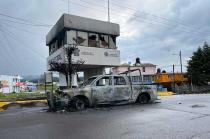 #Video: Incendian patrullas y casa de alcaldesa en San José del Rincón