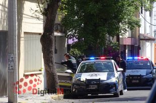Los hechos tuvieron lugar sobre la calle José María Arteaga casi esquina con Avenida Pino Suárez.