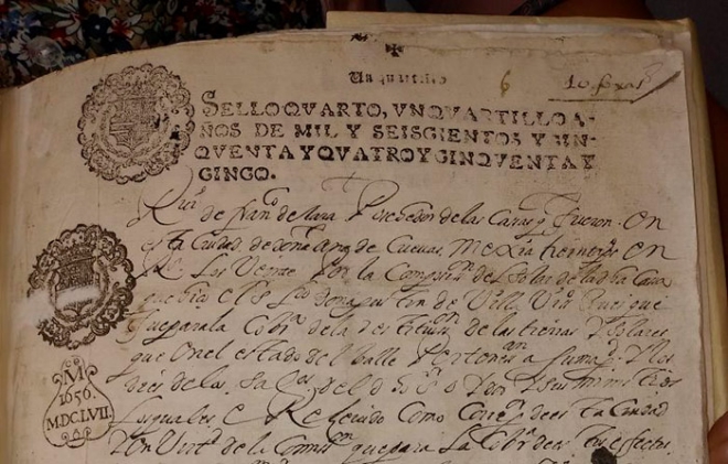 De 1619 el documento más antiguo que resguarda el Archivo Histórico de Toluca