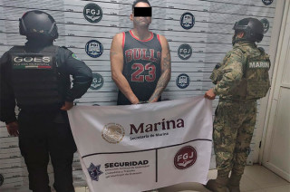 Vinculado a homicidios, extorsión y despojo, se suma a otros cuatro miembros detenidos de esta organización dedicada a delitos contra la propiedad y seguridad pública.