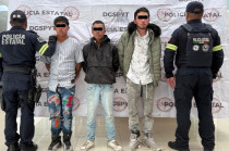 Los detenidos fueron presentados ante la autoridad competente para deslindar responsabilidades.