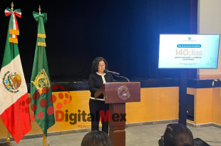 Patricia Zarza Delgado, presentó el Plan de Acciones Inmediatas 140 días