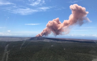 Volcán Kilauea registra dos nuevas erupciones en Hawái