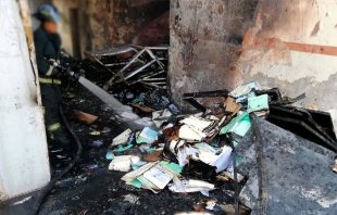 Incendio consume archivo muerto de Cuautitlán Izcalli