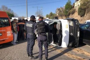 El conductor de la unidad fue detenido y trasladado ante el Ministerio Público.