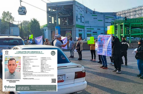 La protesta provocó cierre total de carriles y afectaciones a automovilistas y transporte público