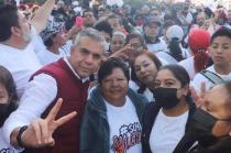 Vilchis Contreras celebró el entusiasmo de los asistentes.