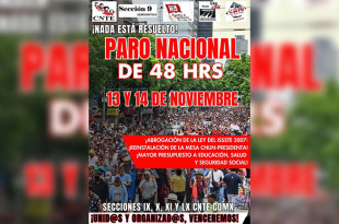 En la Ciudad de México, se prevén diversas acciones que podrían afectar la movilidad, como manifestaciones en Palacio Nacional y plantones afuera del Congreso de la Unión.