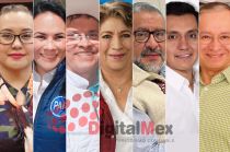 Sandra López Bringas, Alejandra del Moral, Mario Cervantes Palomino, Delfina Gómez, Horacio Duarte, Carlos González Berra, Raymundo Martínez