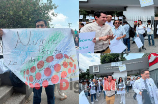  Además, señaló que el paro afecta a alumnos de posgrado en trámites de titulación.
