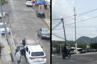 Los responsables huyeron por la carretera federal rumbo a Ciudad Altamirano.