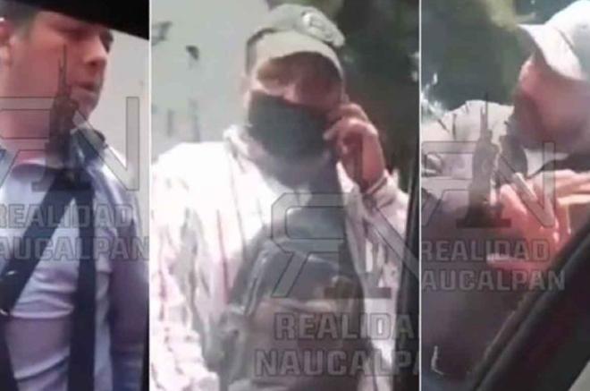 #Video: Destituyen a ministerial por amagar con arma a familia, en #Naucalpan