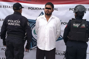 Ante el hallazgo y a petición de la parte afectada, los oficiales detuvieron a Edgar “N” de 28 años.