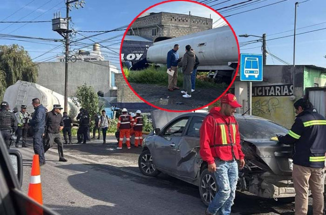 Con apoyo de grúas, los vehículos siniestrados fueron retirados, aunque la circulación permaneció afectada durante varias horas.
