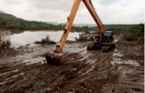 Retiran basura, lodo y desinfectan zonas afectadas por lluvias