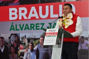 El diputado del PRI rindió su cuarto informe territorial en Toluca