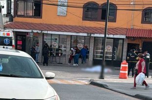 El homicidio ocurrió frente a una panadería a pocos metros del Palacio Municipal