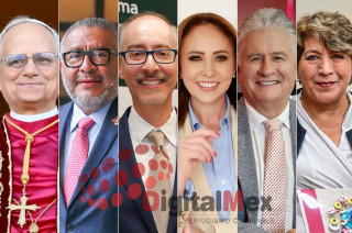 Papa León XIV, Horacio Duarte, Carlos Eduardo Barrera, Cristina Ruiz, Herminio Cahue, Delfina Gómez