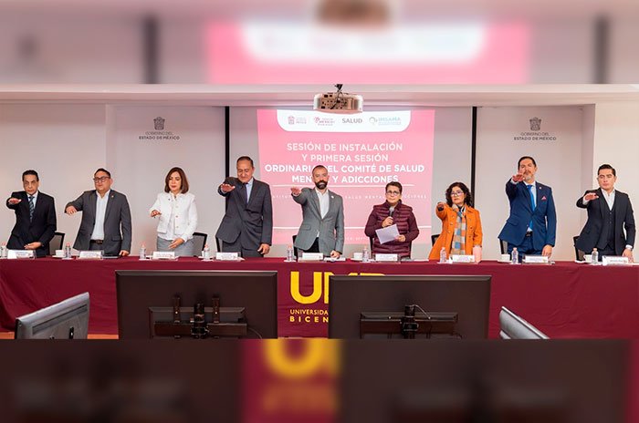 Edoméx instala Comité de Salud Mental y Adicciones para reforzar prevención y atención