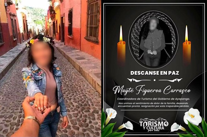 La joven funcionaria murió tras sufrir una hemorragia interna.