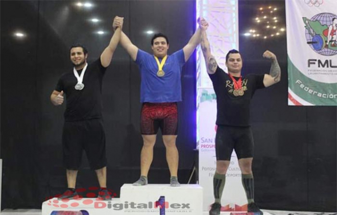 Edomex logra tres bronces en el nacional de Primera Fuerza de Halterofilia