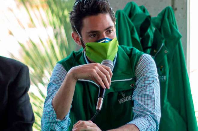 Líder del Partido Verde Ecologista en el Estado de México