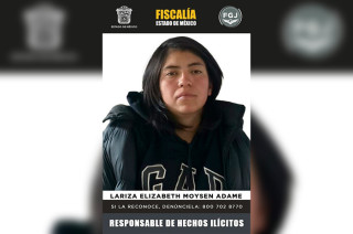 Lariza Elizabeth Moysen Adame, integrante de la banda “Los Pizzeros”, fue sentenciada a 17 años y 6 meses de prisión por su participación en el delito de robo de vehículo con violencia en Toluca.
