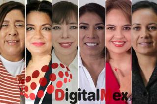 Rosario Elizalde, Martha Hilda González, Julieta Villalpando, María Luisa Mendoza, Ana Lilia Herrera, Aurora González