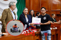 La legisladora destacó el talento y la pasión de los jóvenes, así como la labor de la UPVT, de sus maestros y el nivel educativo de la institución.