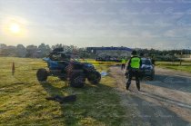 Autoridades resguardaron la zona del accidente en la carretera Tenancingo-Zumpahuacán.