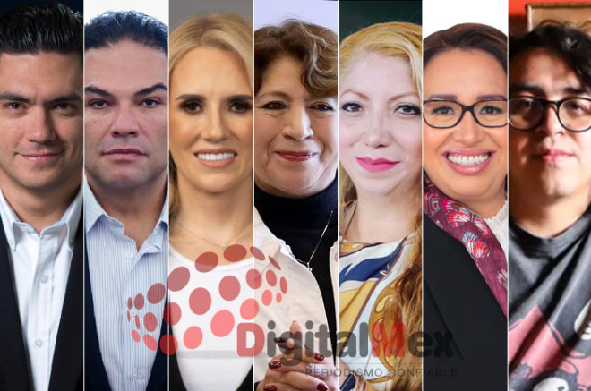 Jorge Romero, Enrique Vargas, Romina Contreras, Delfina Gómez, Macarena Montoya, Azucena Cisneros, Jorge Luis González