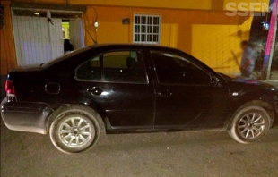 Captura policía estatal a presunto responsable de robo de auto